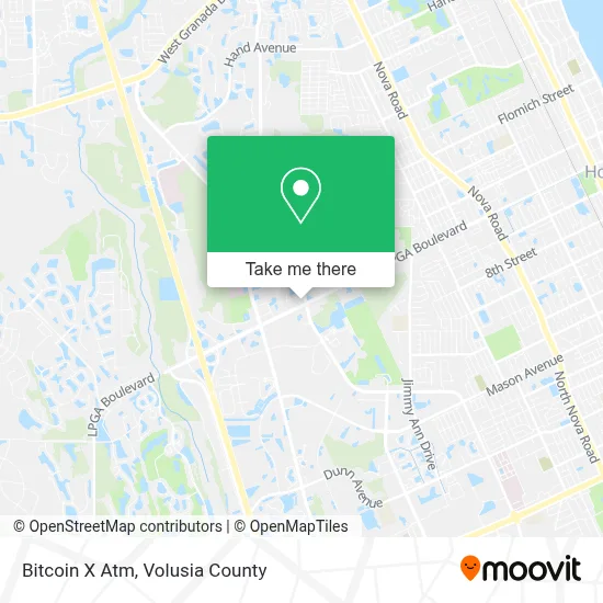 Bitcoin X Atm map