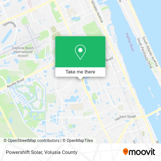 Powershift Solar map