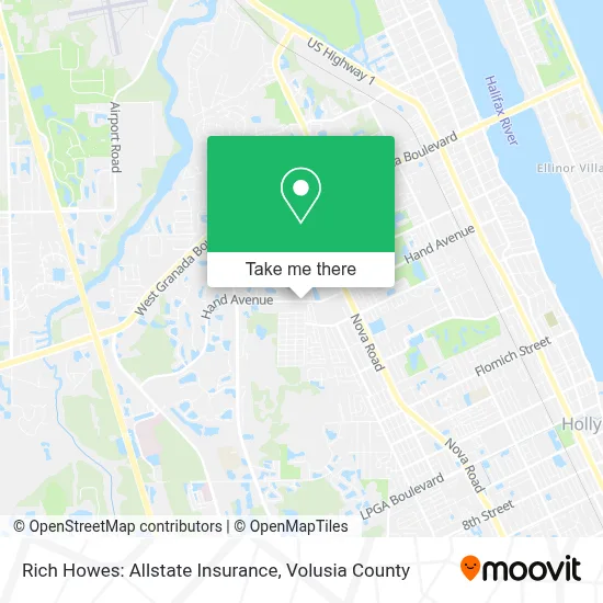 Rich Howes: Allstate Insurance map