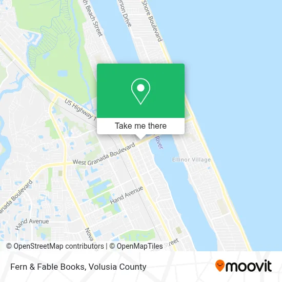 Fern & Fable Books map