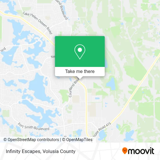 Infinity Escapes map