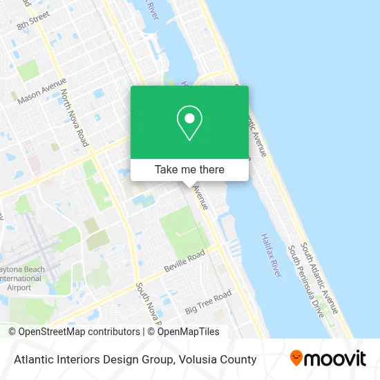 Atlantic Interiors Design Group map
