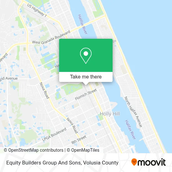Equity Builders Group And Sons map