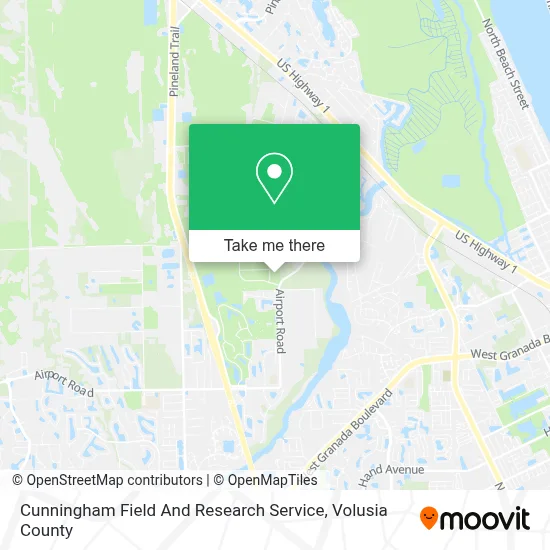 Cunningham Field And Research Service map