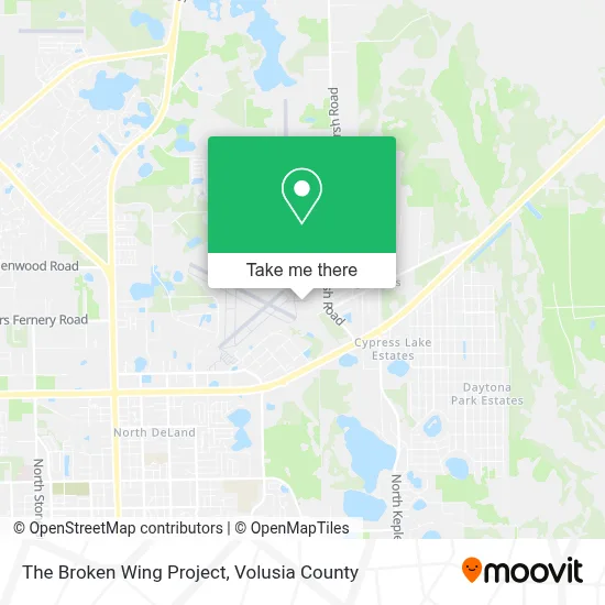 The Broken Wing Project map