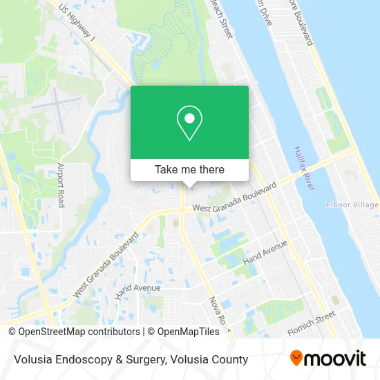 Volusia Endoscopy & Surgery map