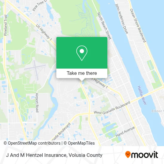 J And M Hentzel Insurance map