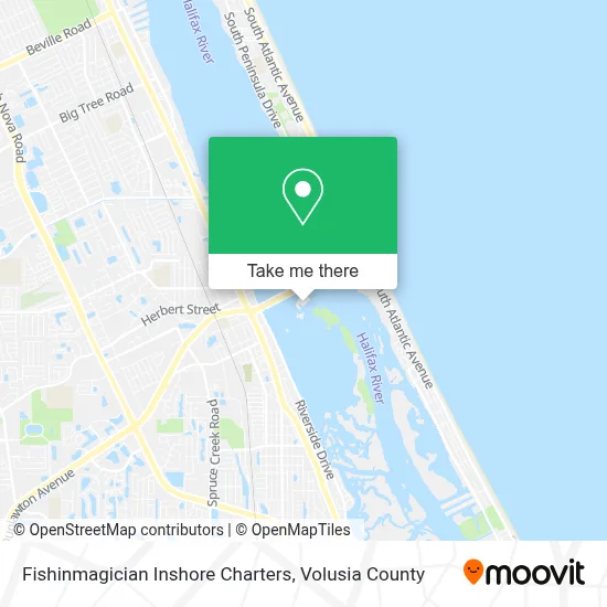 Fishinmagician Inshore Charters map