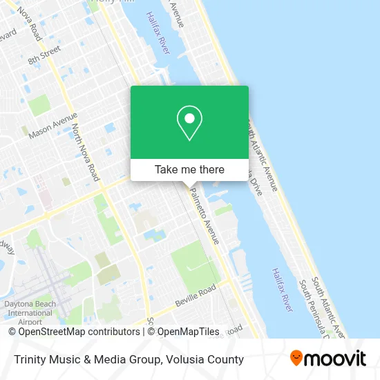 Trinity Music & Media Group map