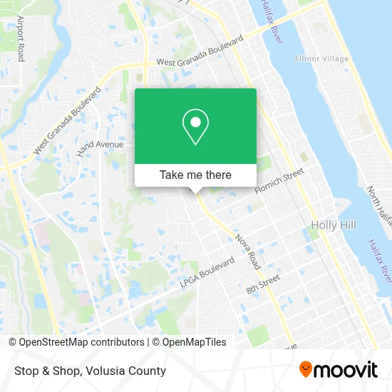 Stop & Shop map
