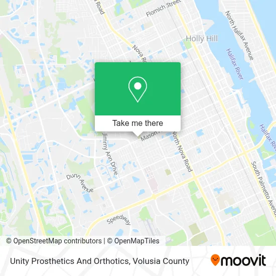 Unity Prosthetics And Orthotics map