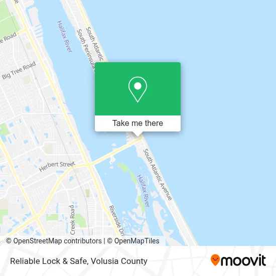Reliable Lock & Safe map