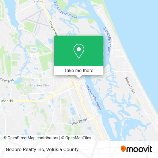 Geopro Realty Inc map