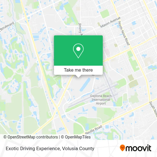 Exotic Driving Experience map