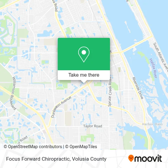Focus Forward Chiropractic map