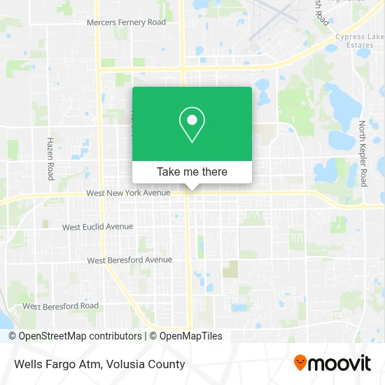 Wells Fargo Atm map