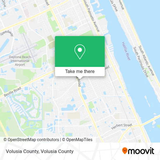 Volusia County map
