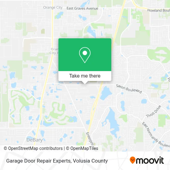 Garage Door Repair Experts map