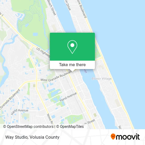 Way Studio map