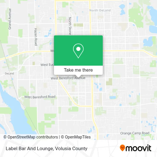Label Bar And Lounge map