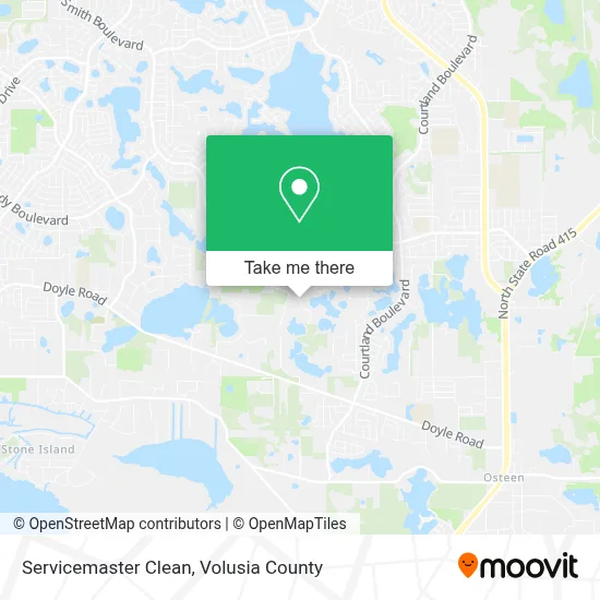 Servicemaster Clean map
