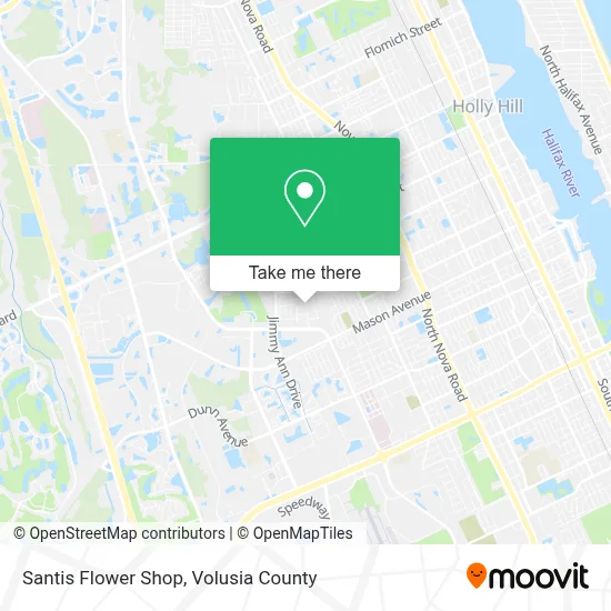 Santis Flower Shop map