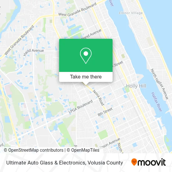 Ultimate Auto Glass & Electronics map