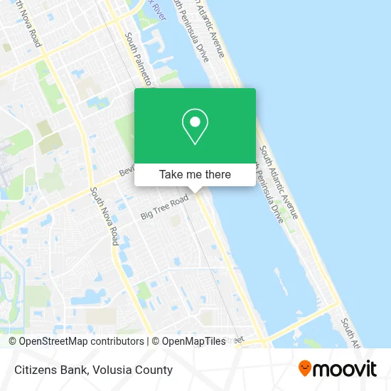Citizens Bank map