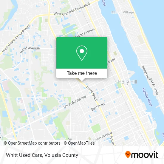 Whitt Used Cars map