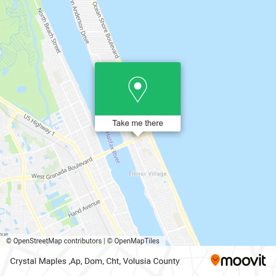 Crystal Maples ,Ap, Dom, Cht map