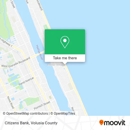 Citizens Bank map