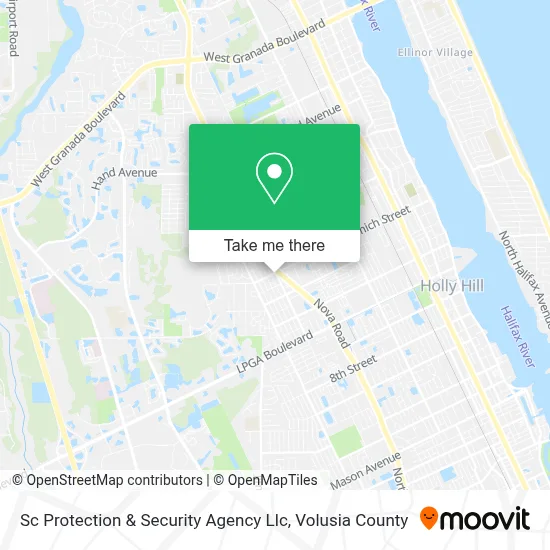 Sc Protection & Security Agency Llc map
