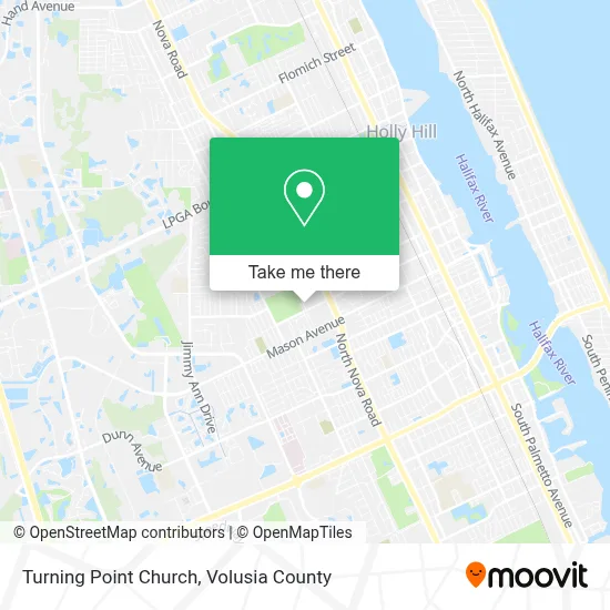 Turning Point Church map