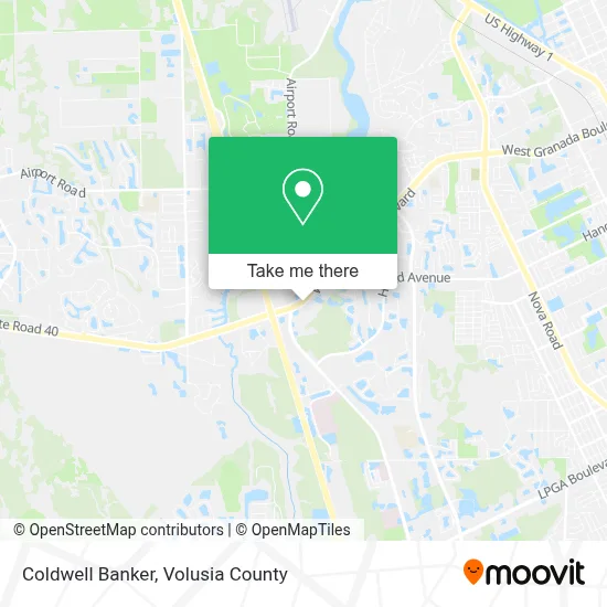 Coldwell Banker map