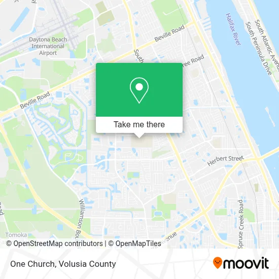 One Church map