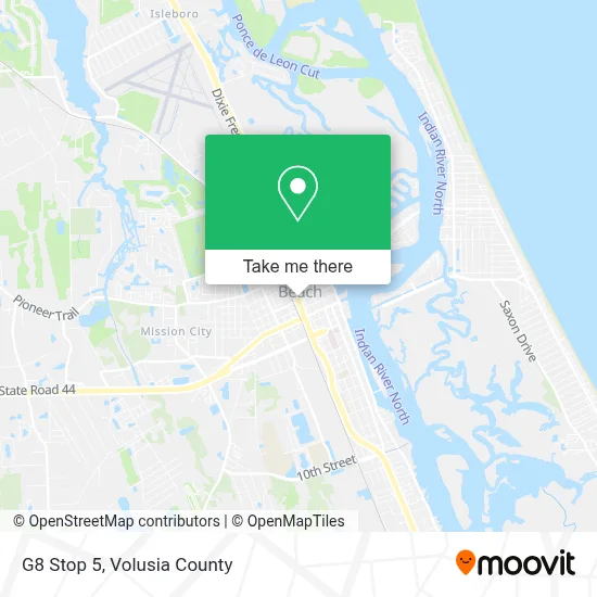 G8 Stop 5 map
