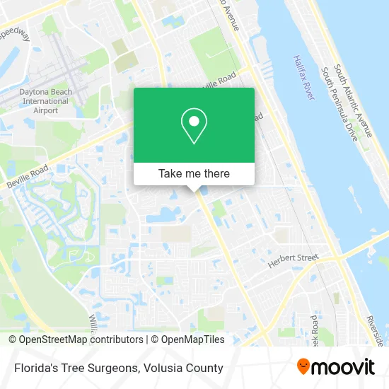 Florida's Tree Surgeons map