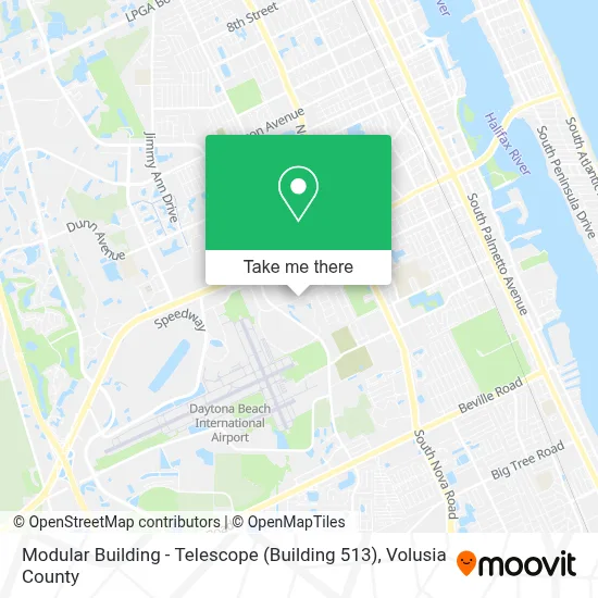 Modular Building - Telescope (Building 513) map
