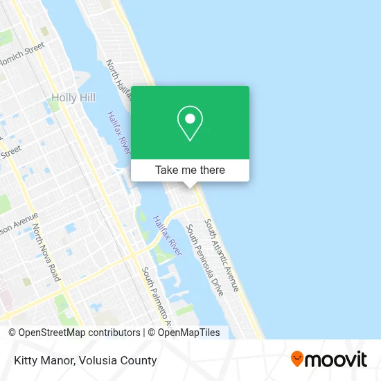 Kitty Manor map