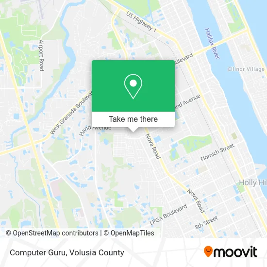 Computer Guru map