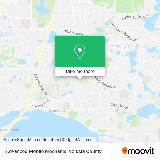 Advanced Mobile Mechanic map