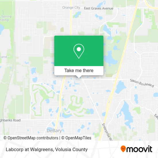 Labcorp at Walgreens map