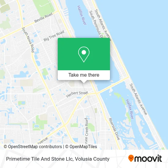 Primetime Tile And Stone Llc map