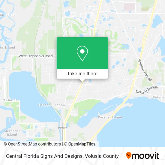 Central Florida Signs And Designs map
