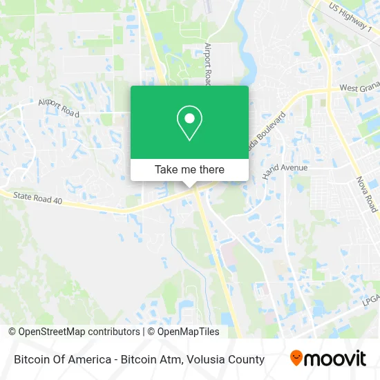Bitcoin Of America - Bitcoin Atm map