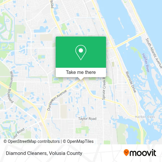 Diamond Cleaners map