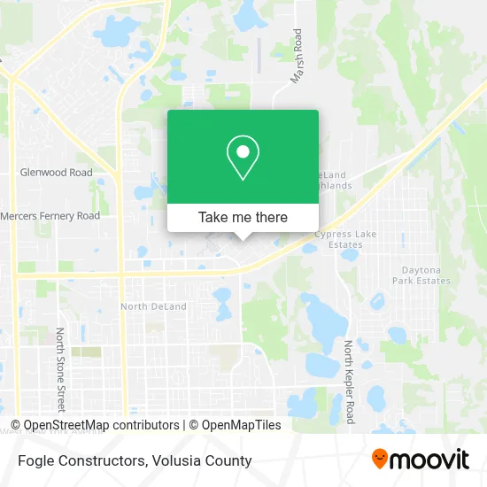Fogle Constructors map