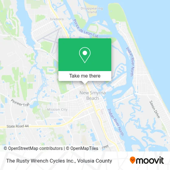 The Rusty Wrench Cycles Inc. map