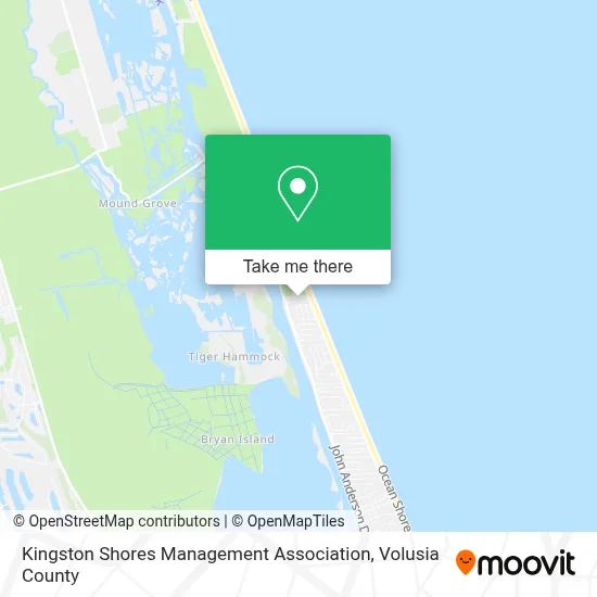 Kingston Shores Management Association map