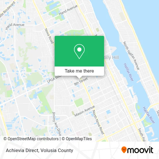 Achievia Direct map